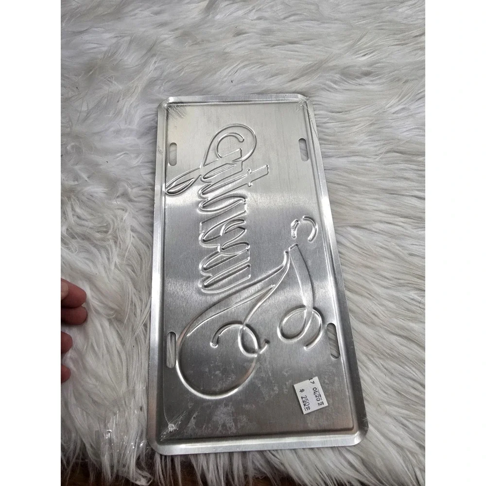 Disney Cast Team Exclusive Celebrating 20 Years Metal License Plate / Sign